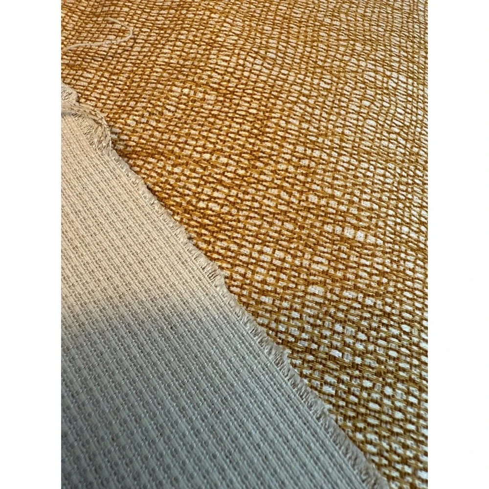Vintage new orangish brown retro Fabric 35